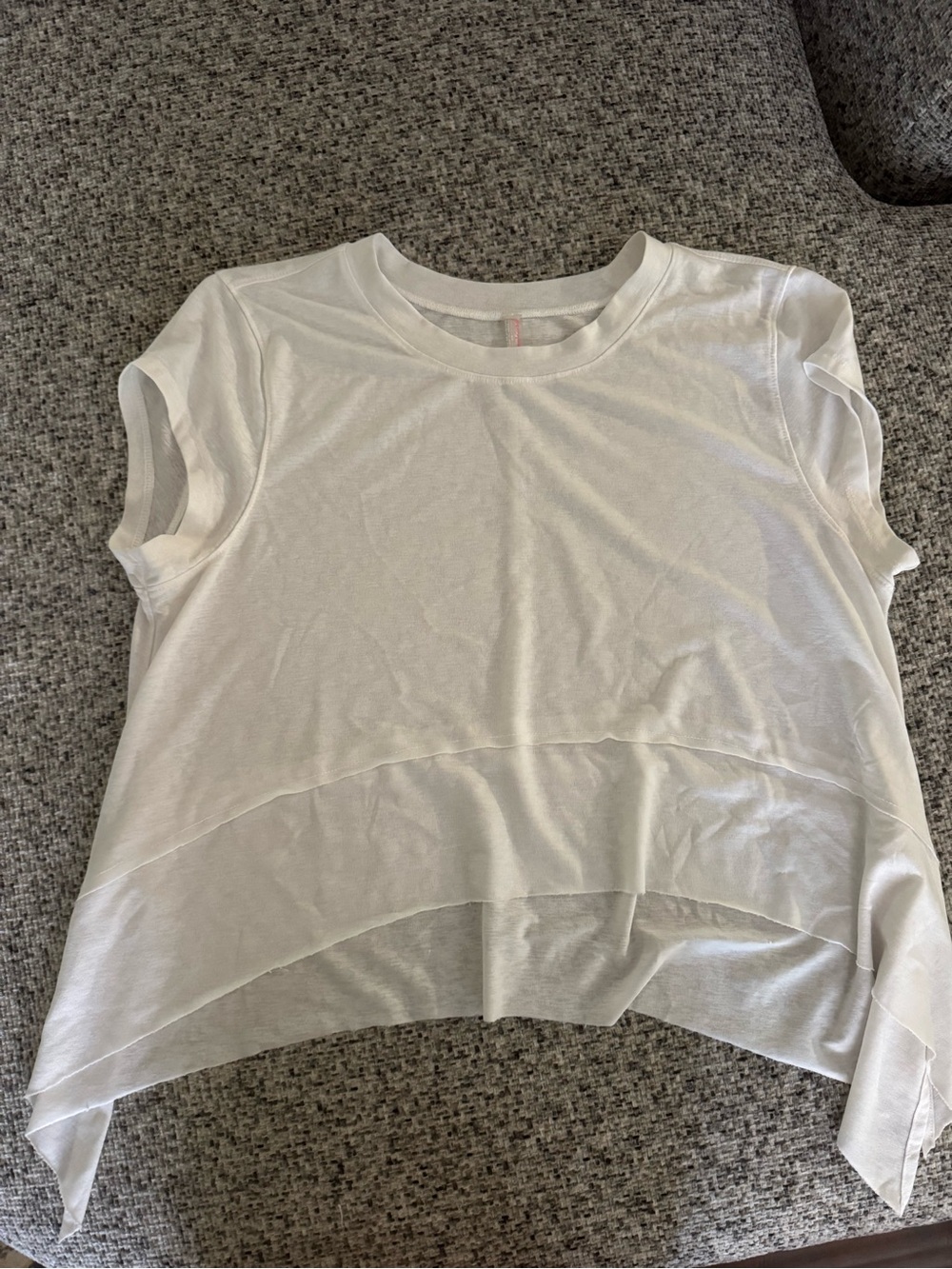 Free People Movement white shirt sleeve athletic top